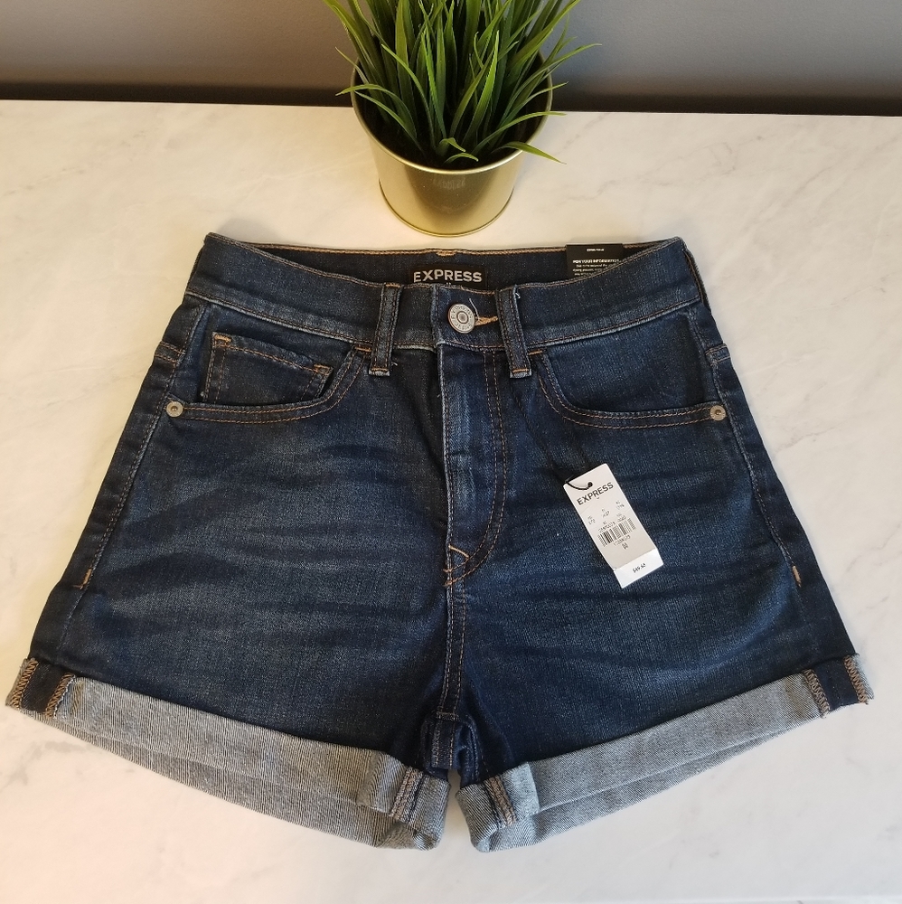 NWT Express jean shorts